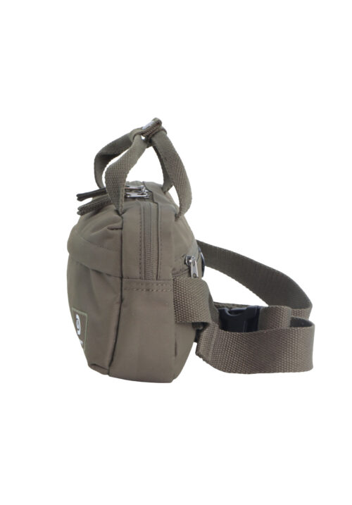 Torba typu crossbody - nerka z rączką khaki